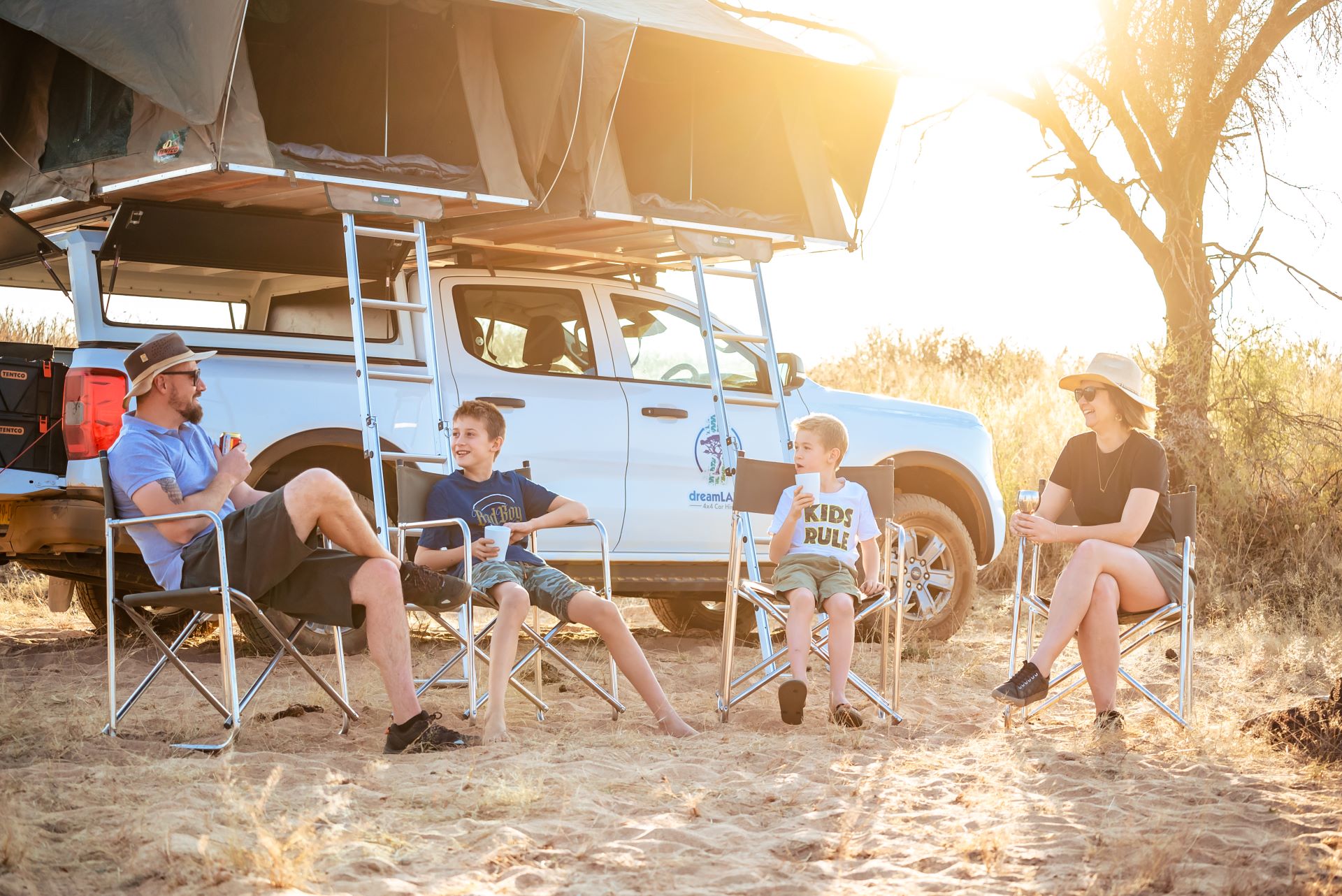 Namibia camping